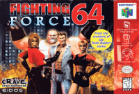 Fighting Force 64 Nintendo 64 US box art